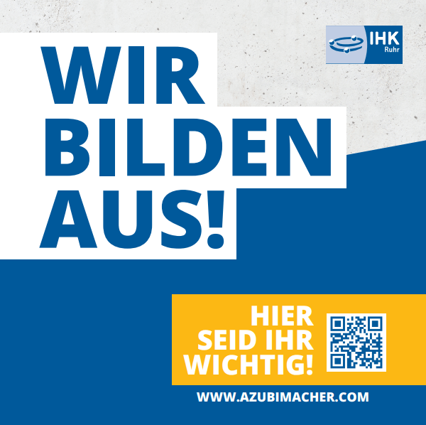 Wir sind Ausbildungsbetrieb!